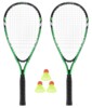 Crossmintonový set NRS001 zelený