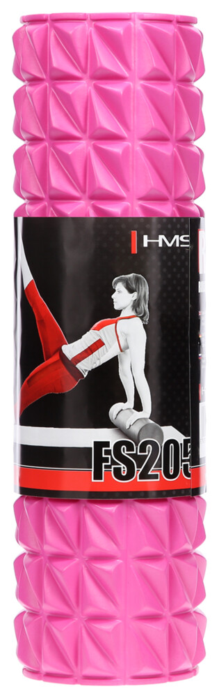 Fitness válec FS205 45 cm, růžový
