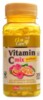 VE Vitamín C 100mg MIX pomeranč malina 350 žvýkacích tablet