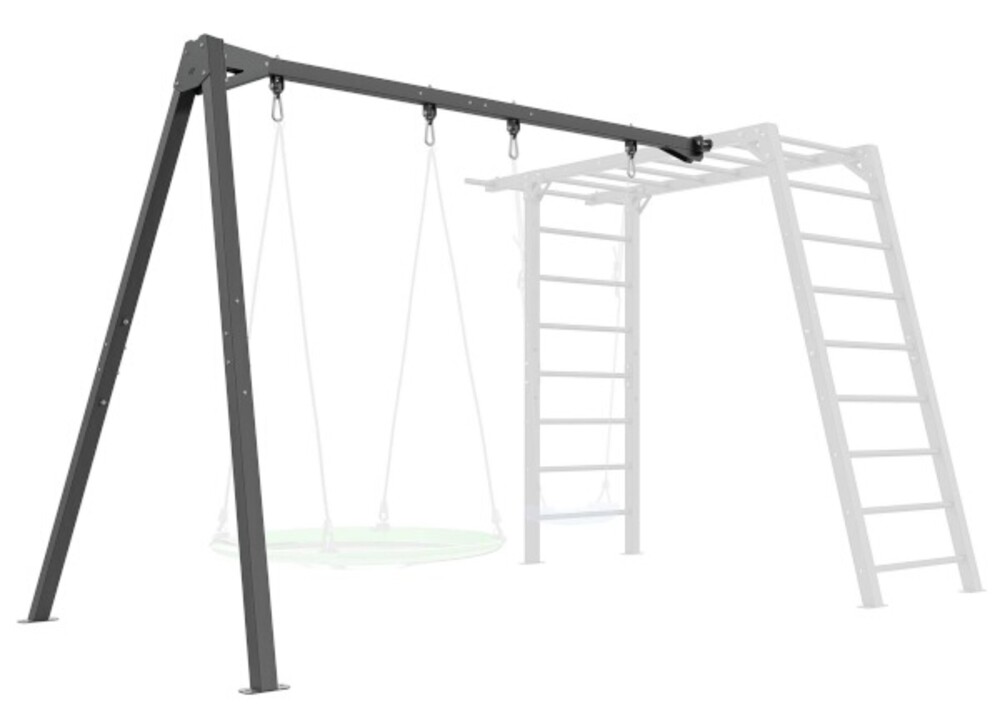Ocelová konstrukce pro 2 houpačky MO-018