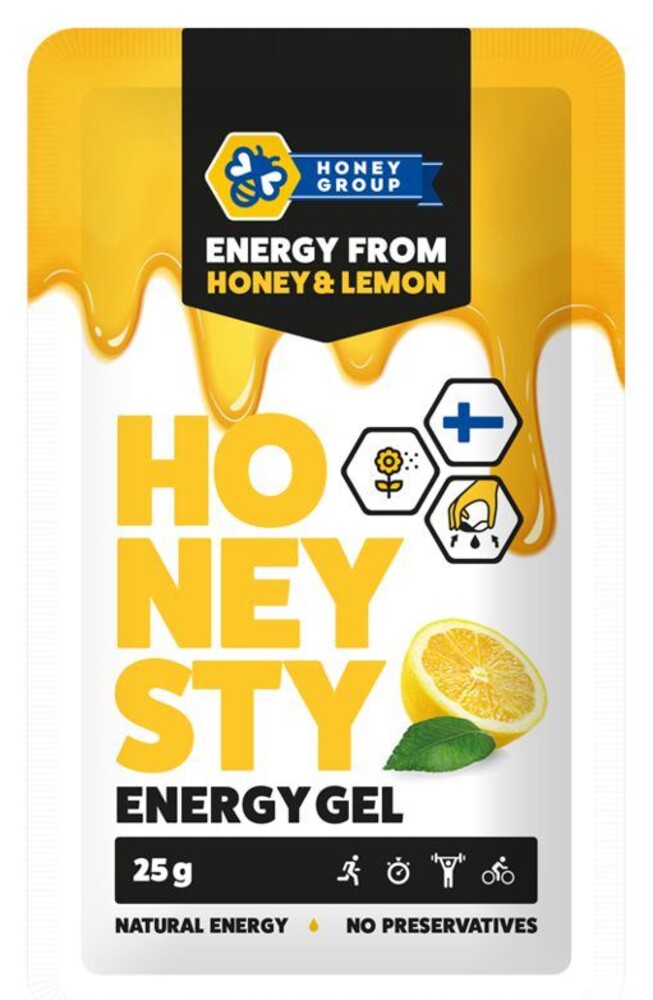 Honeysty Energy Gel 25g citron