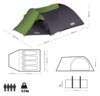 Turistický stan NILS Camp NC6012 Trekker