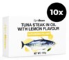 Steak z tuňáka v oleji s citrónovou příchutí 10 x 110 g