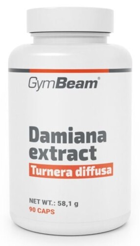 Damiána (Turnera diffusa) 90 kaps.