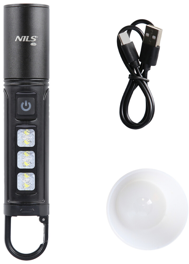 Multifunkční LED svítilna NILS Camp NC0003 800 lm