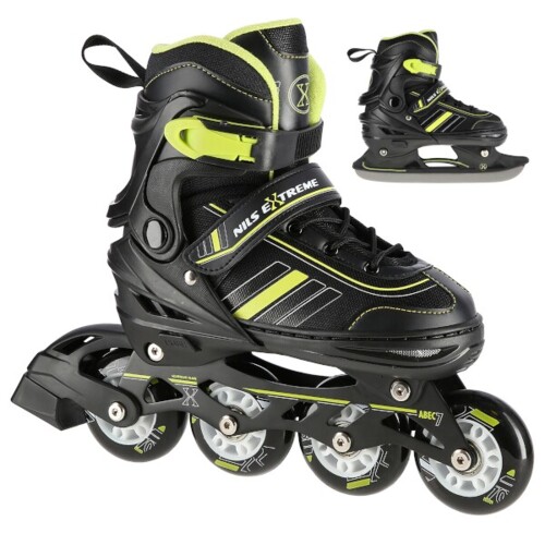 Brusle NILS Extreme NH18191 2v1 černo-žluté