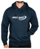 Mikina hoodie s potiskem best body nutrition french navy modrá