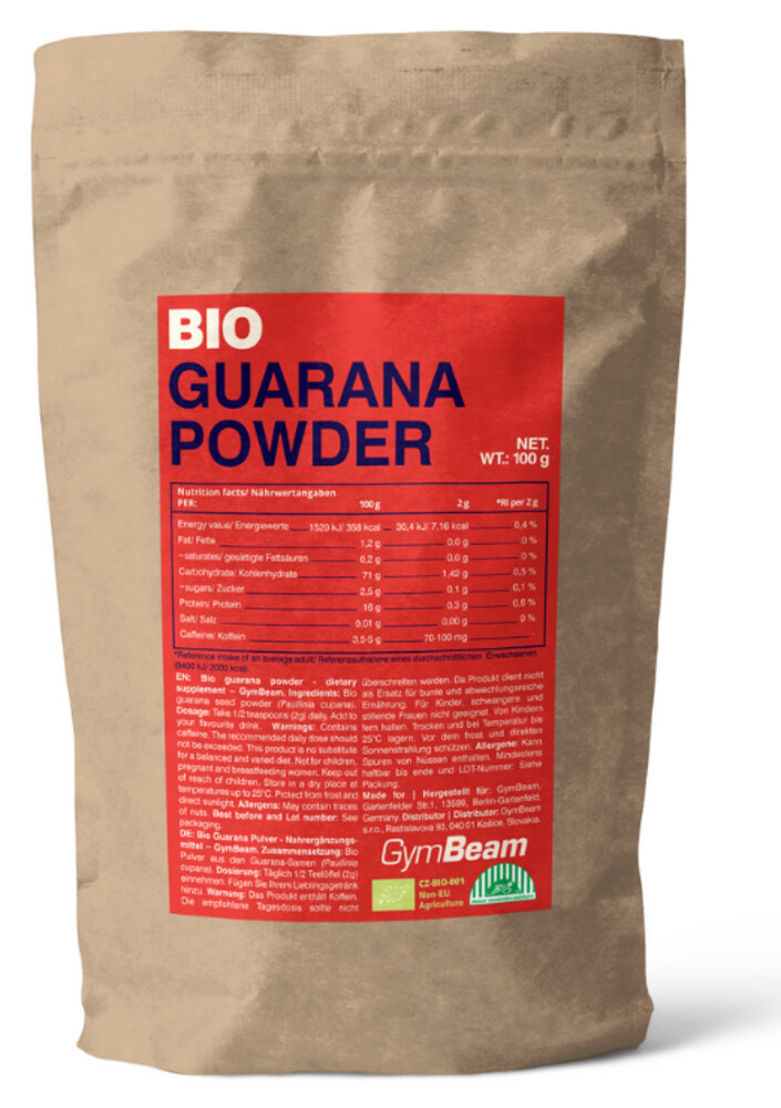 BIO Guarana prášek 100 g