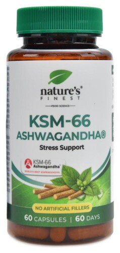 KSM - 66 ashwagandha 60 kapslí