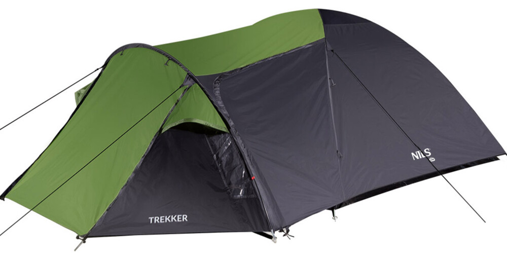 Turistický stan NILS Camp NC6012 Trekker zelený