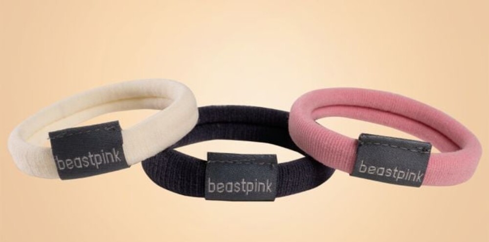Sada gumiček do vlasů Mix - BeastPink