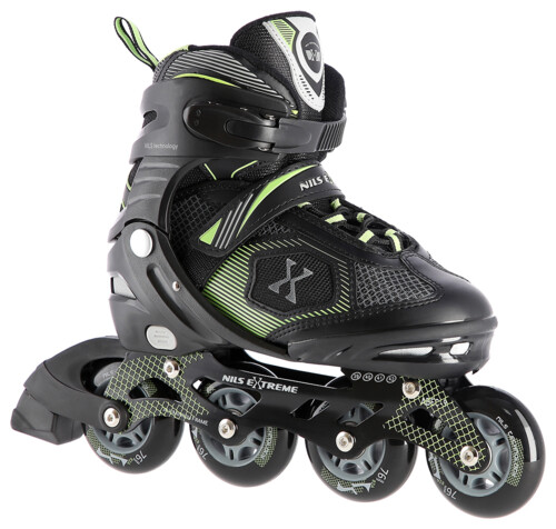 Kolečkové brusle NILS Extreme NA9080, zelené