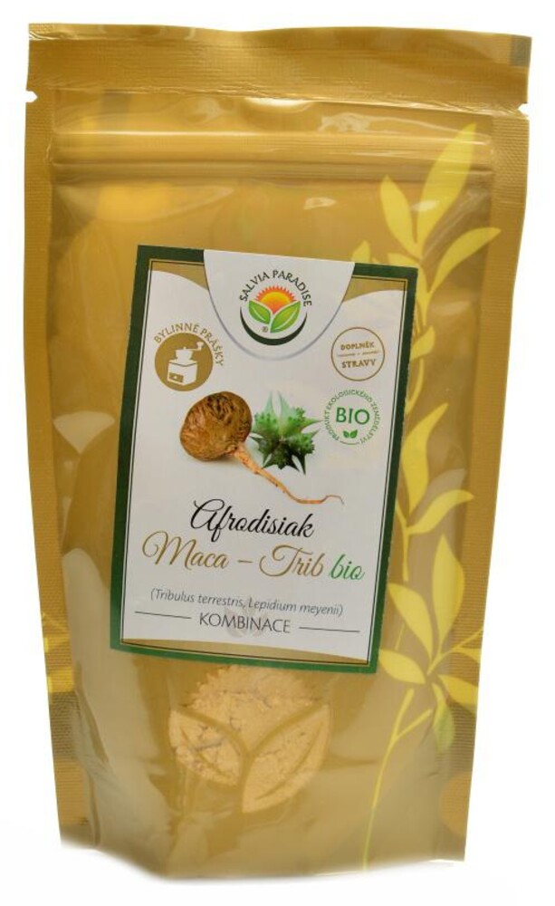 Afrodisiak Maca - Trib prášek BIO 100 g Tribulus terrestris, Lepidium meyenii