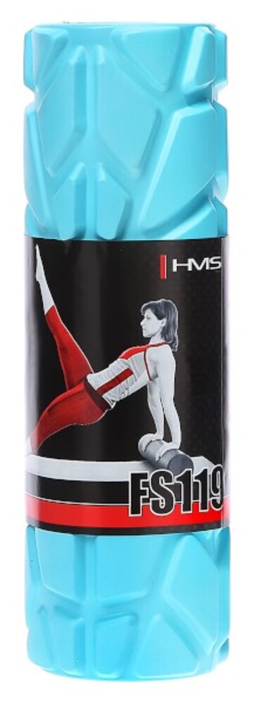 Fitness válec FS119 30 cm, modrý