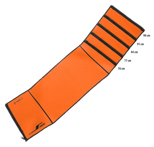 Zeštíhlující bederní pás BR209 oranžový