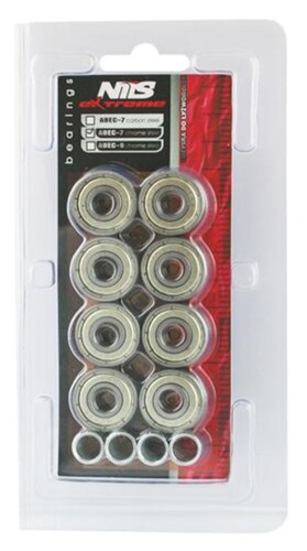 ABEC 7 CHROME LOŽISKA (8 KS)