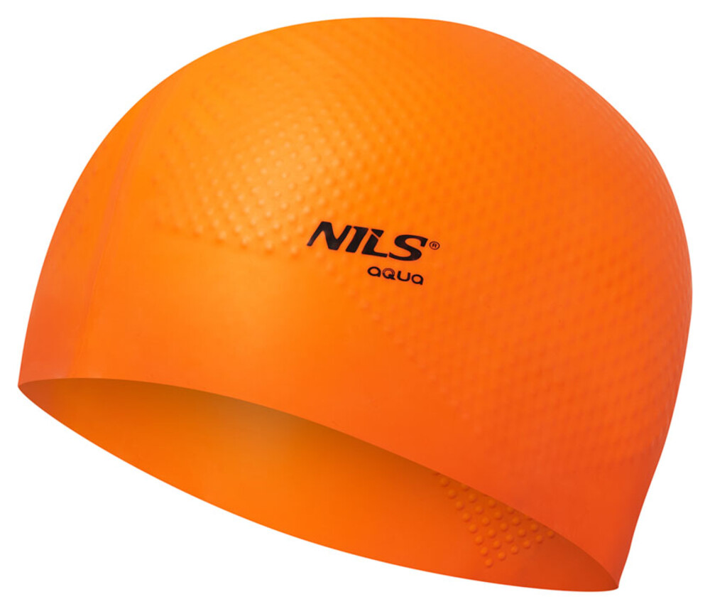 Silikonová čepice NQC Dots oranžová