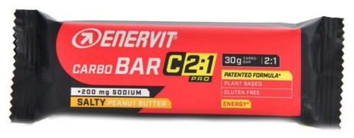 Enervit carbo bar C2:1 PRO se sodíkem 30g slané arašídové máslo