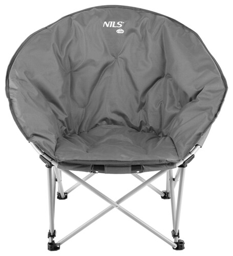 Skládací křeslo NILS Camp NC3070 šedé