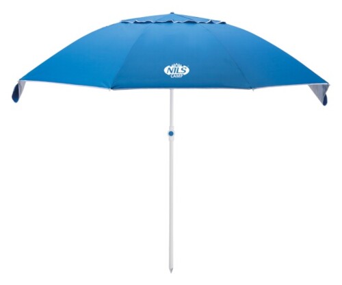 Slnečník NILS Camp NC7822 XL 190 cm modrý