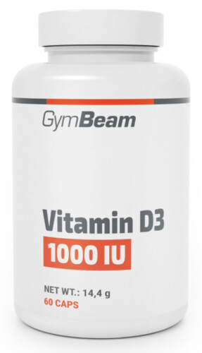 Vitamín D3 1000 IU 60 kaps.