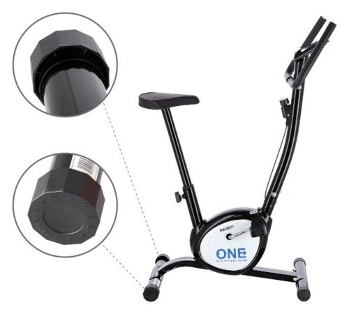 Mechanický rotoped ONE Fitness RW3011 černý