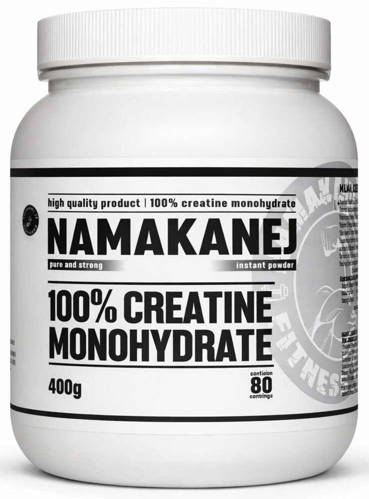 100% Creatin monohydrate 400g