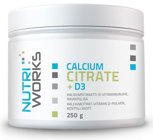 Calcium Citrate + D3 250 g (Citrát vápenatý + vitamín D3)