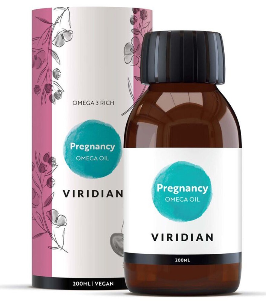 Pregnancy Omega Oil 200ml (Směs olejů pro těhotné poskytující omega 3, 6 a 9)
