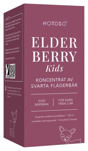 Elderberry Kids 120ml (Extrakt z černého bezu pro děti)