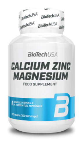 Calcium Zinc Magnesium 100 tbl