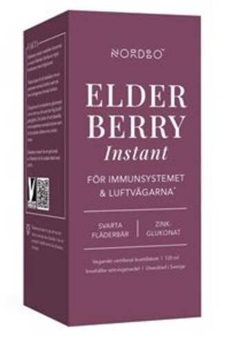 Elderberry Instant 120 ml (Extrakt z černého bezu + zinek)