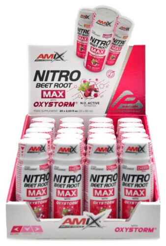 Nitro beet root MAX with oxystorm 20 x 60 ml