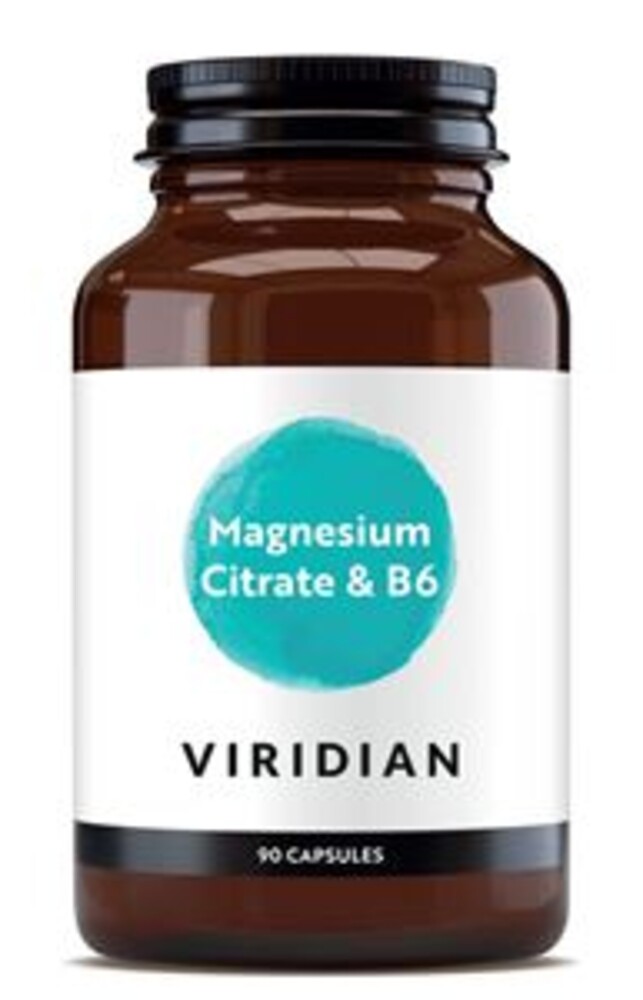 Magnesium Citrate with Vitamin B6 90 kapslí (Hořčík s vitamínem B6) SK