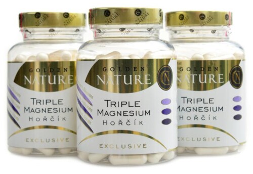 Exclusive Triple magnesium - hořčík 300 kapslí
