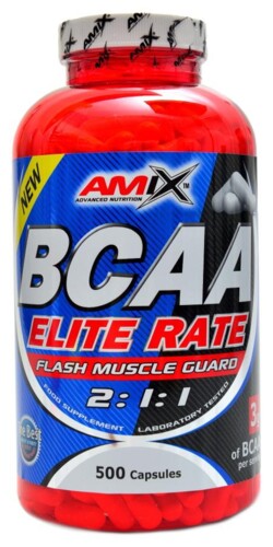 BCAA Elite rate 500 kapslí