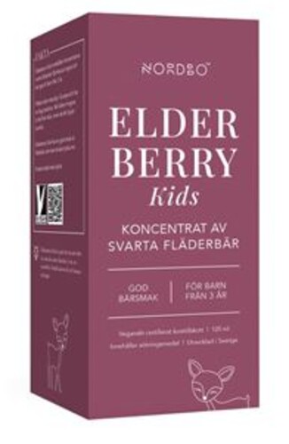 Elderberry Kids 120ml (Extrakt z černého bezu pro děti)