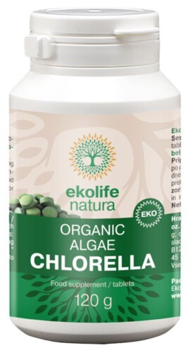 Algae Chlorella Organic 240 tablet (Bio řasa chlorella)