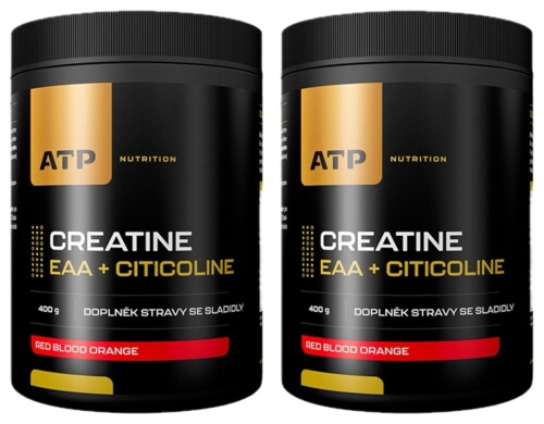 AKCE 1+1 Nutrition Creatine + EAA + Citicoline 400 g red blood orange