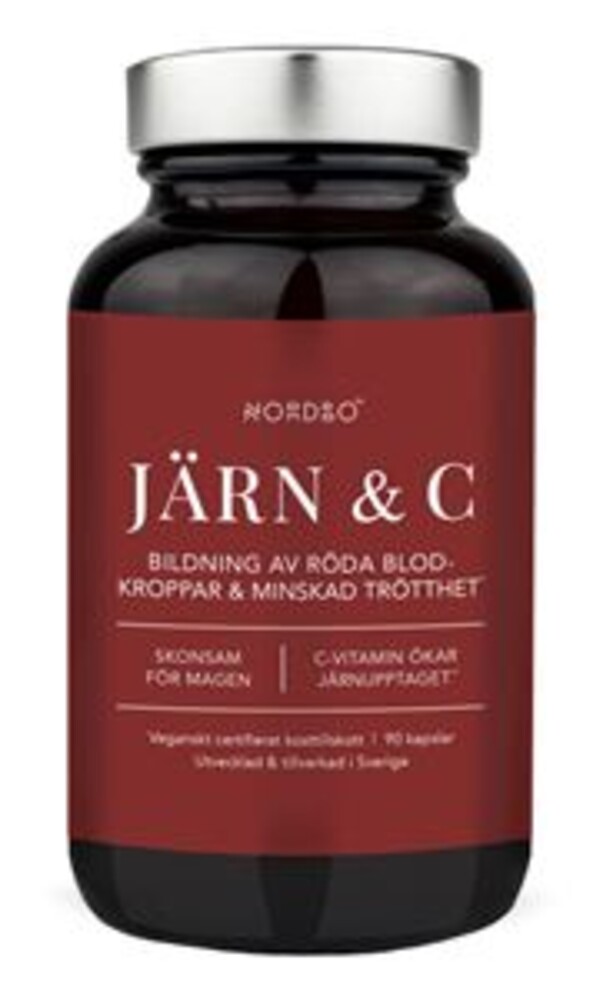 Järn and C 90 kapslí (Železo a Vitamín C)