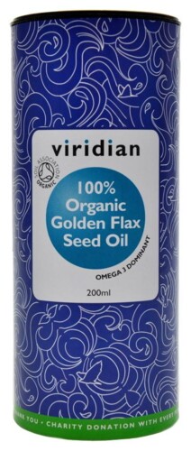 Golden Flax Seed Oil Organic 200ml