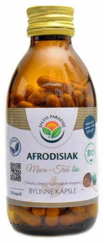 Afrodisiak maca - tribulus BIO 120 kapslí