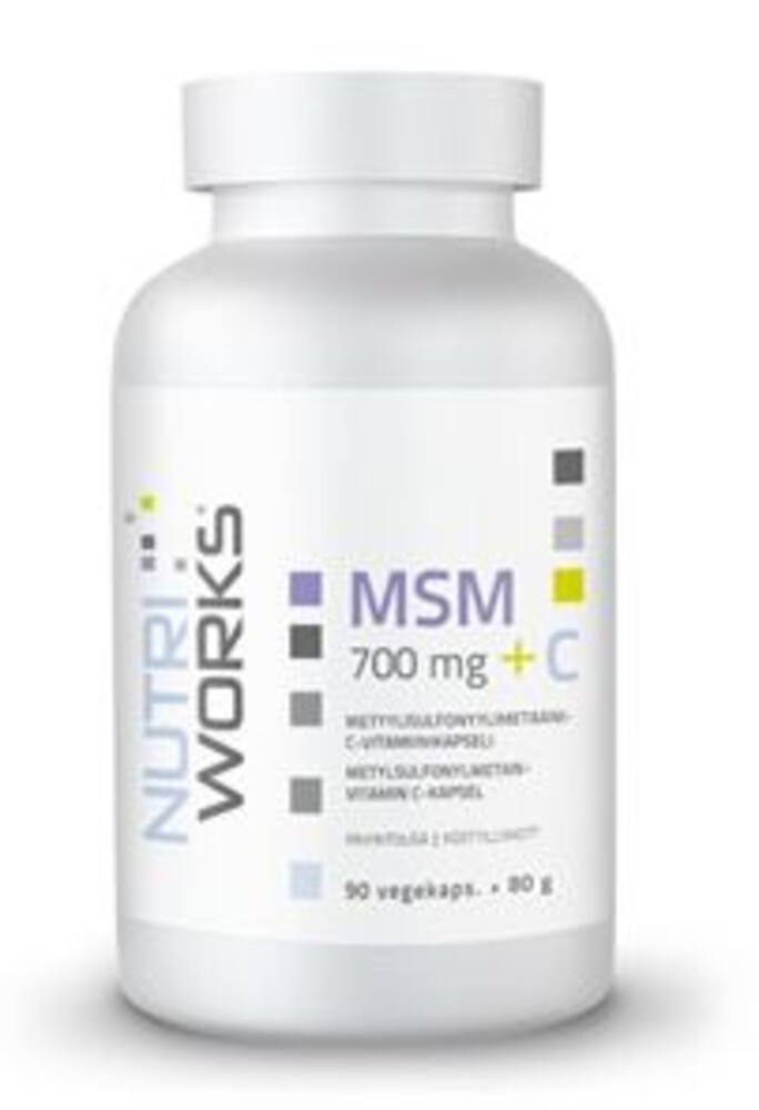 MSM 700 mg + C 90 kapslí