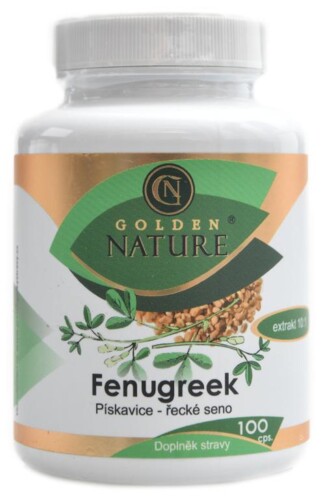 Fenugreek pískavice řecké seno 100 kapslí
