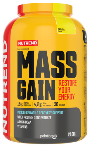 Mass Gain   2100 g
