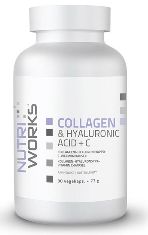 Collagen and Hyaluronic Acid + C 90 kapslí