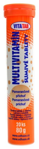 Vitatab multivitamín 20 šumivých tablet
