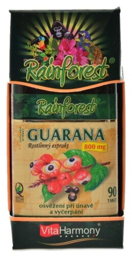 Guarana 800 mg 90 tablet