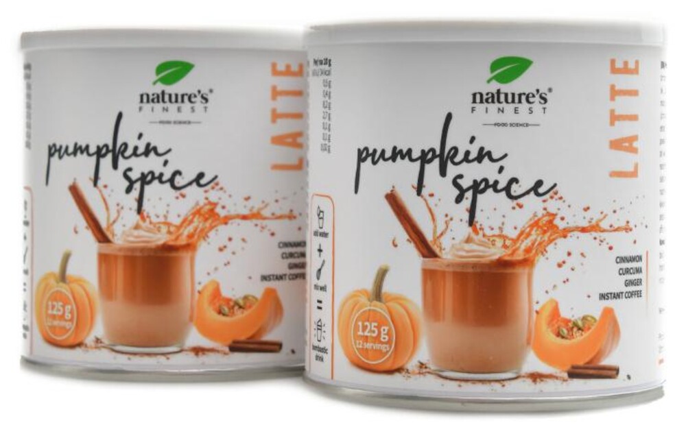 Pumpkin spice latte 2 x 125g DUOPACK