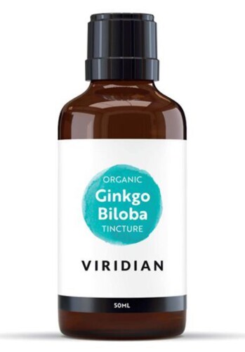 Ginkgo Biloba Tincture 50ml Organic